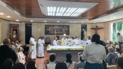 Obispo Electo Mons. Manuel Ruiz realiza primer Encuentro Diocesano de Vida Consagrada de la Dicesis Stella Maris