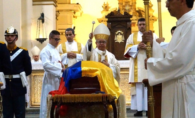 En la Catedral Primada se celebraron las exequias del maestro Fernando Botero