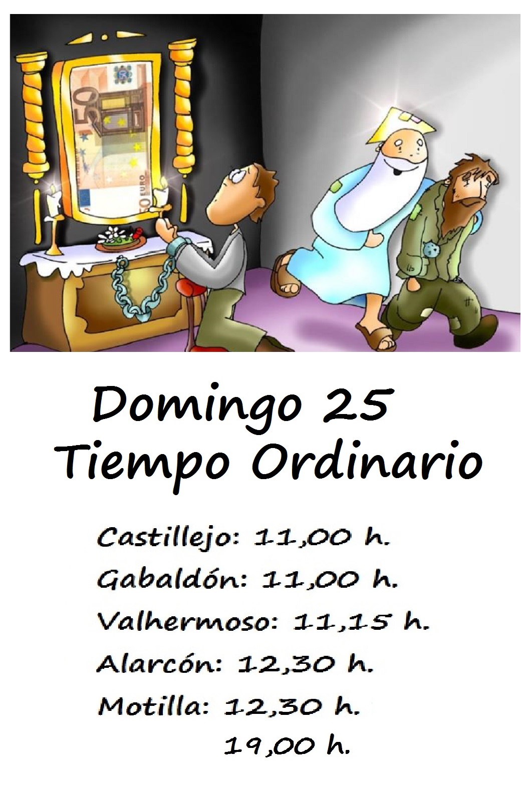 Domingo 25 del Tiempo Ordinario