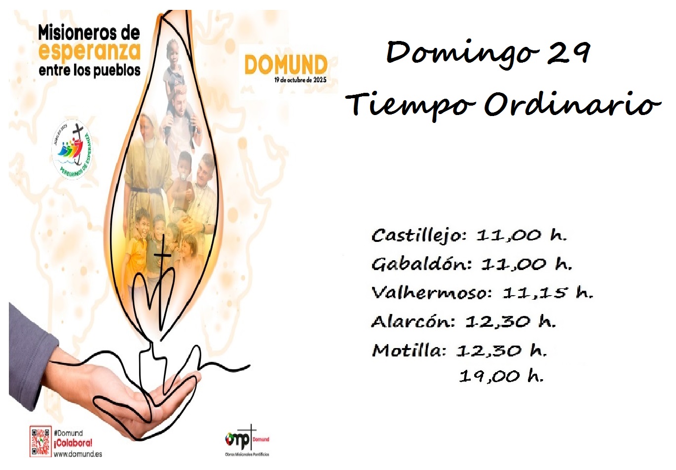 Domingo 29 del Tiempo Ordinario - DOMUND