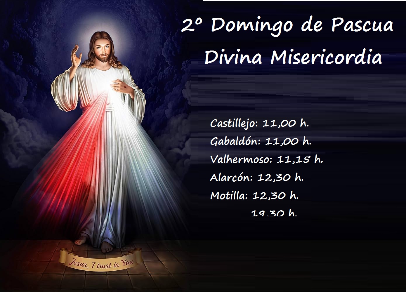 2�  Domingo de Pascua. Divina Misericordia