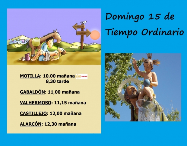 Domingo 15 del Tiempo Ordinario - Fiesta de San Cristobal