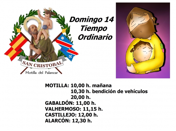 14º Domingo de Tiempo Ordinario - San Cristóbal