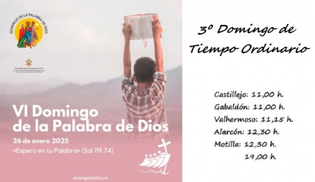 3 Domingo Tiempo Ordinario: Domingo de la Palabra