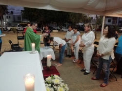 Misa de Renovacin de Bautismo y Fin de Retiro Kerigmatico. 