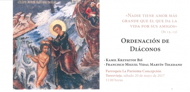 ORDENACI�N DI�CONO FRANCISCO MIGUEL