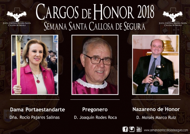 CARGOS DE HONOR DE NUESTRA SEMANA SANTA