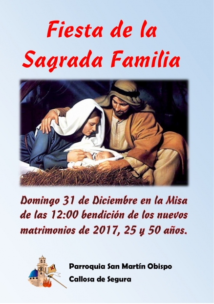 Fiesta de la Sagrada Familia