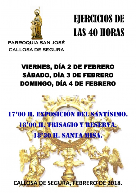 EJERCICIO DE LAS 40 HORAS