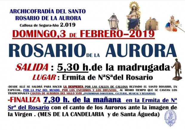 ROSARIO DE LA AURORA 3 Febrero