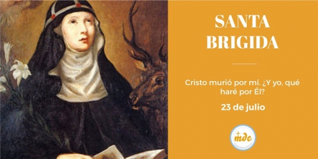 Santa Br�gida, patrona de Europa