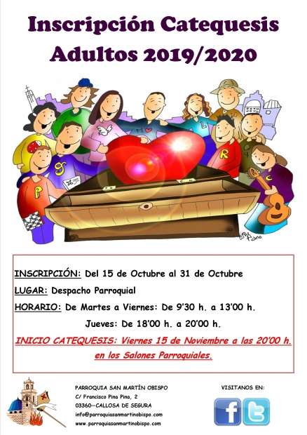 CATEQUESIS DE ADULTOS 2019/2020