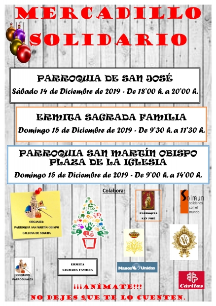 MERCADILLO SOLIDARIO DE NAVIDAD