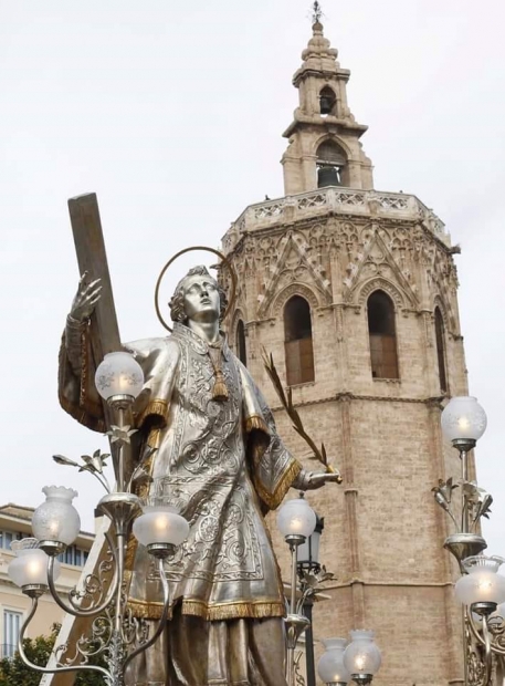 San Vicente, Di�cono y M�rtir. Martir m�s antiguo de Espa�a y Patr�n de Valencia.