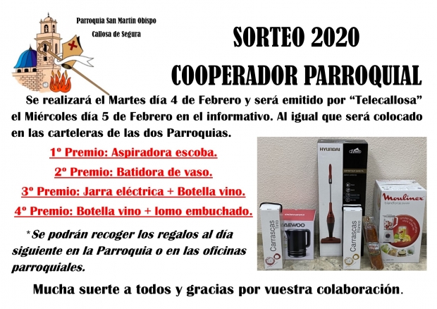 SORTEO 2020 SOCIOS COOPERADORES