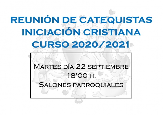 REUNI�N DE CATEQUISTAS