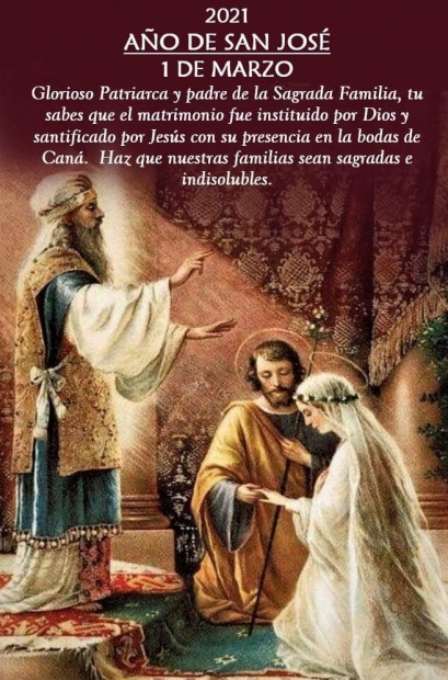 Comienza el mes dedicado a San Jos