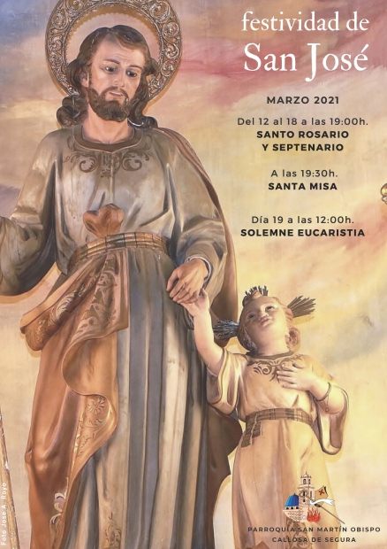 Actos para la Festividad de San Jos (Parroquia San Martn Obispo)