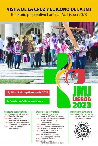 Visita del Icono y la Cruz de la JMJ 18 de septiembre de 2021 