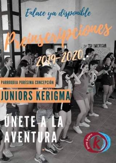 JUNIORS KERIGMA INICIA INSCRIPCIONS