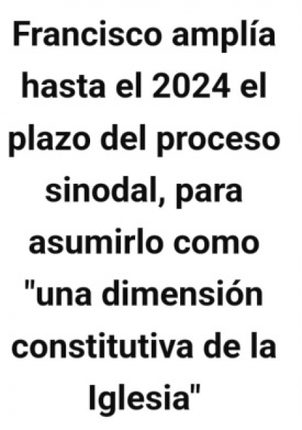 SINODO 2021-2024