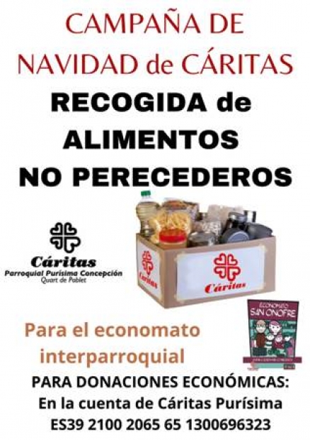 CAMPANYA CRITES RECOLLIDA D'ALIMENTS