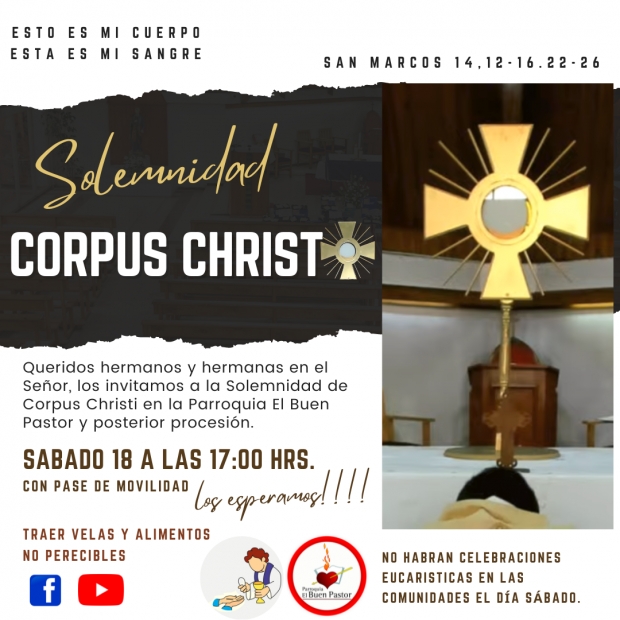Solemnidad de Corpus Christi 