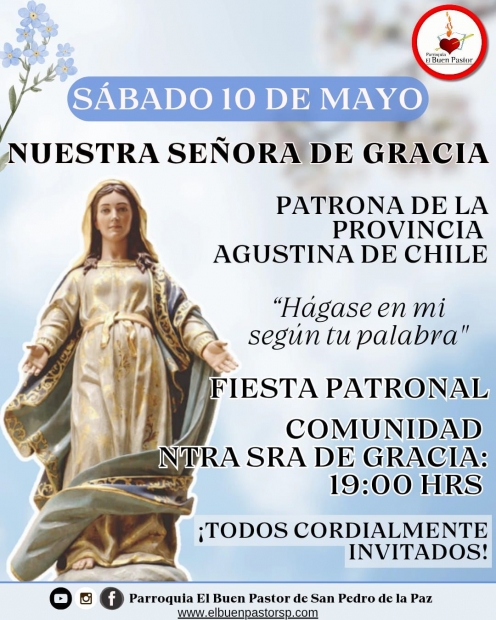 Fiesta de Nuestra Señora de Gracia, patrona de la Provincia Agustina de Chile