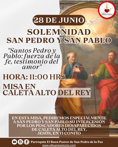 SOLEMNIDAD DE SAN PEDRO Y PABLO