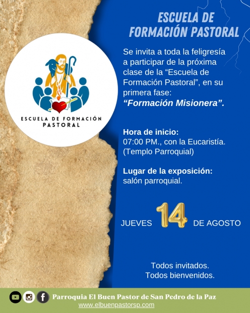  Escuela de Formacin Pastora
