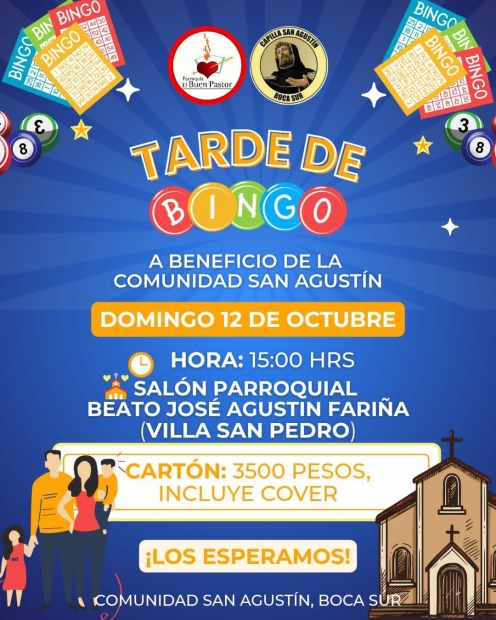BINGO COMUNIDAD SAN AGUSTIN DE BOCA SUR