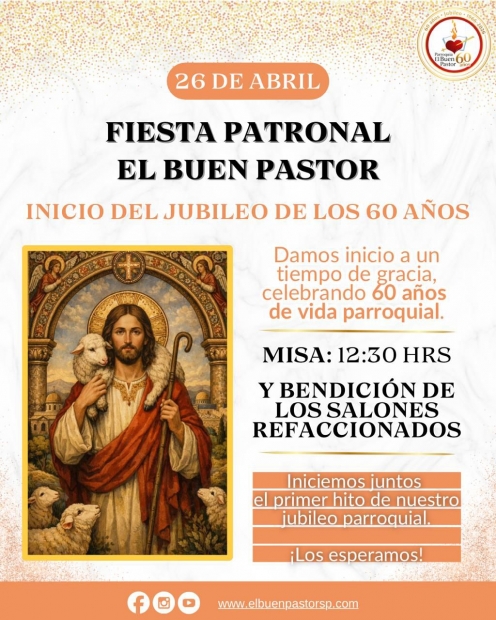 FIESTA PATRONAL EL BUEN PASTOR