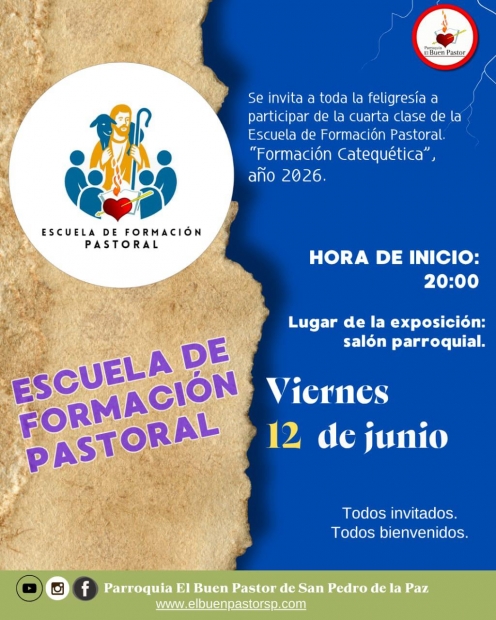 Cuarta clase de la Escuela de Formación Pastoral