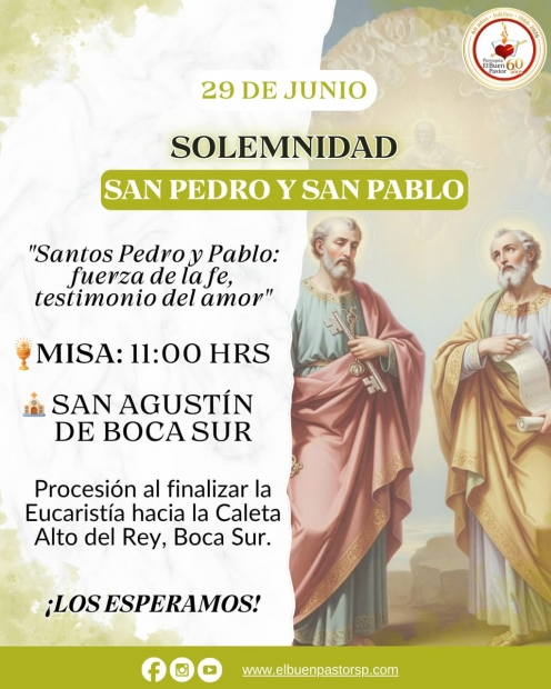 Solemnidad de San Pedro y San Pablo