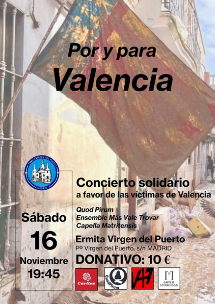 Concierto solidario a favor de las vctimas de Valencia